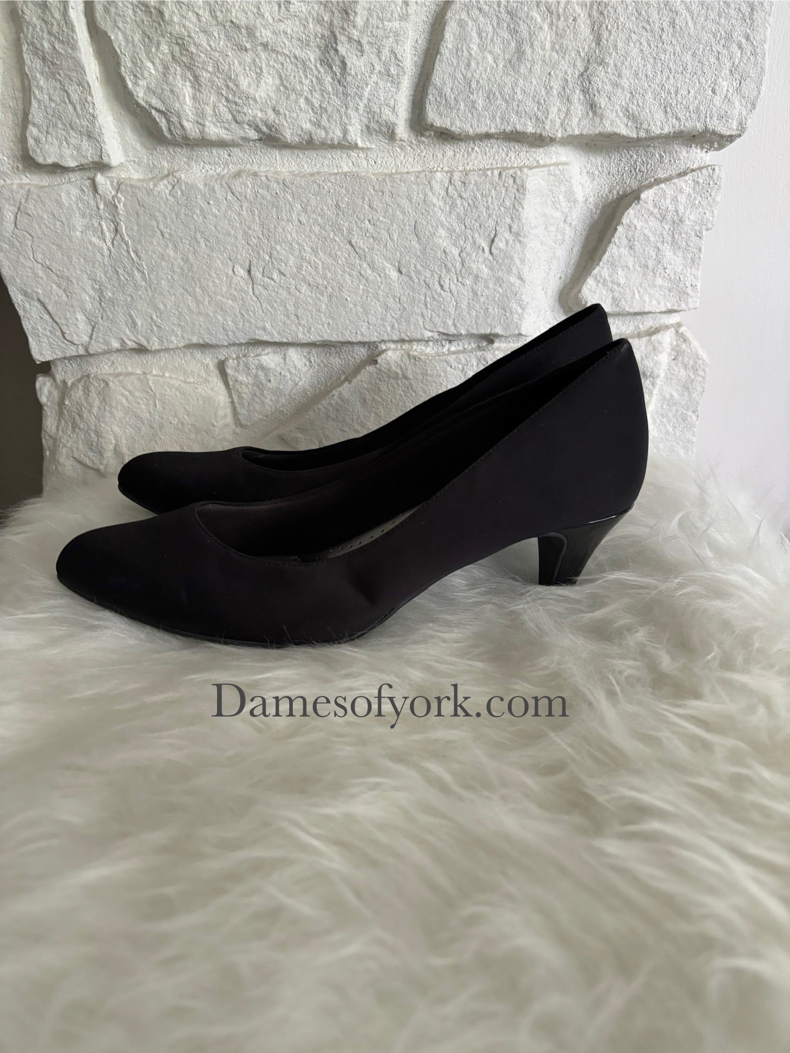 Velour Ease Heels