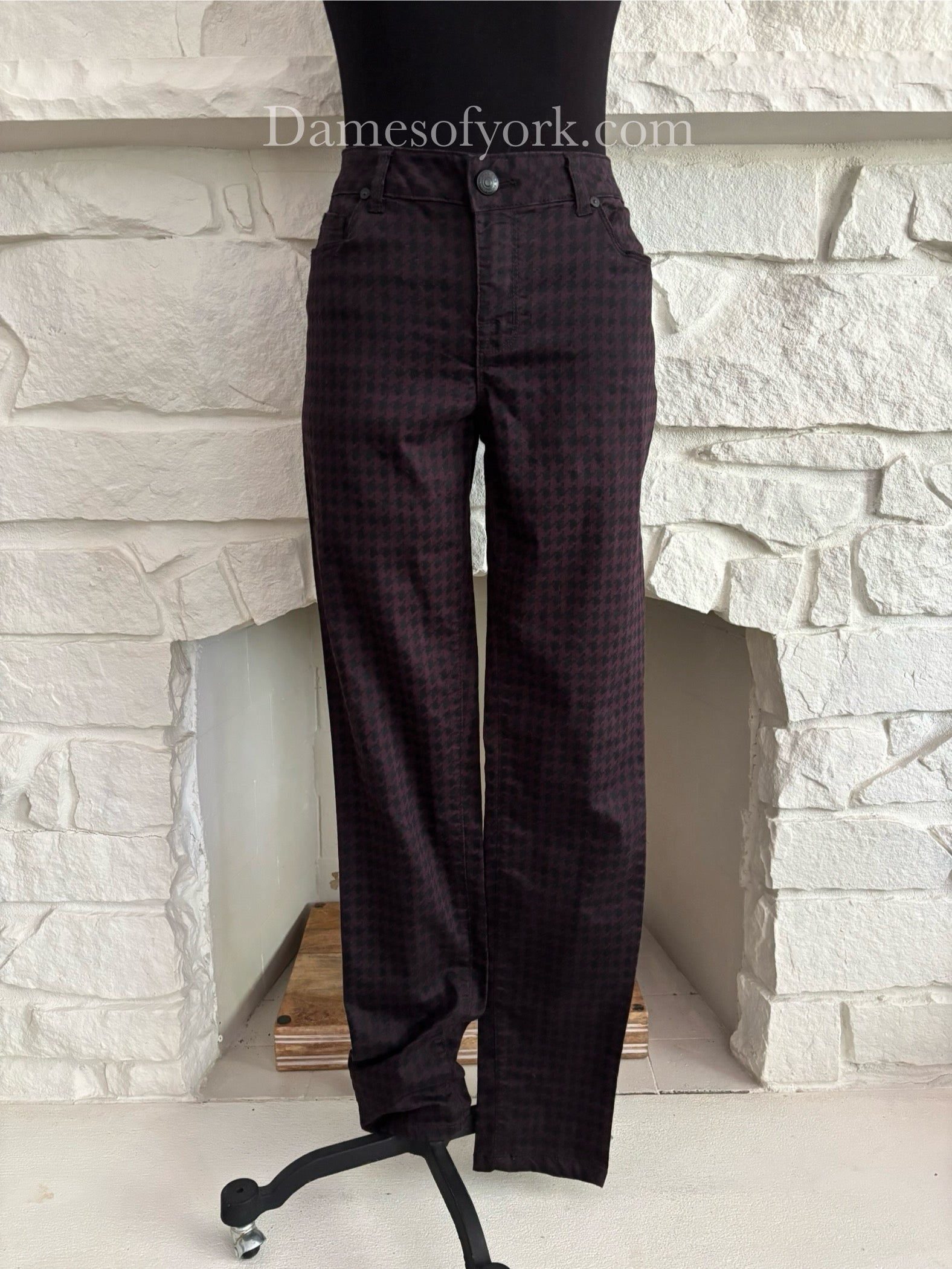 Houndstooth Skinny Jean