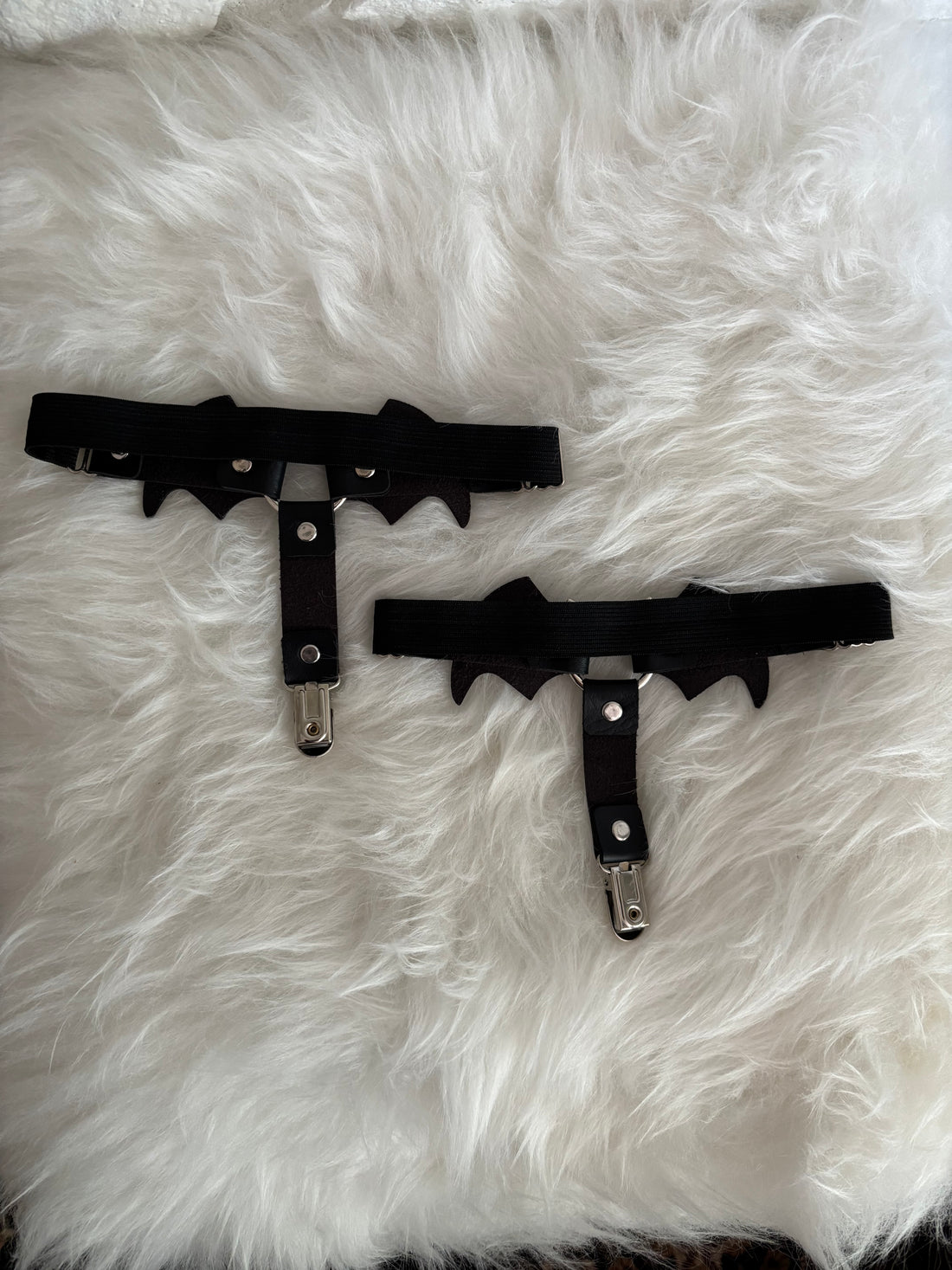 Bat Thigh Garters