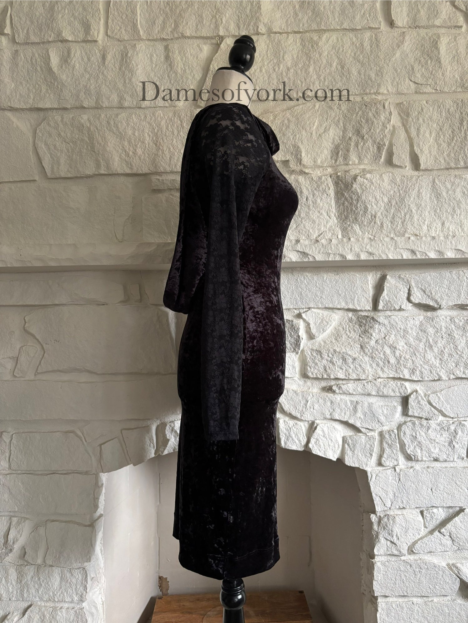 Velvet Elegy Dress