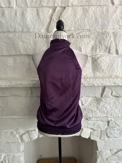 Midnight Agenda Halter Blouse