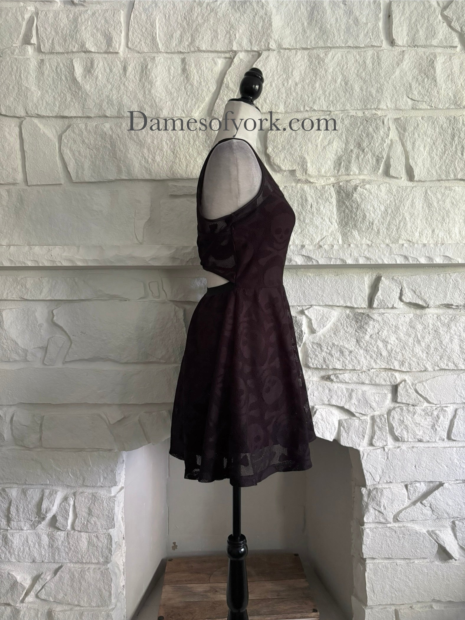 Skullveil Skater Dress