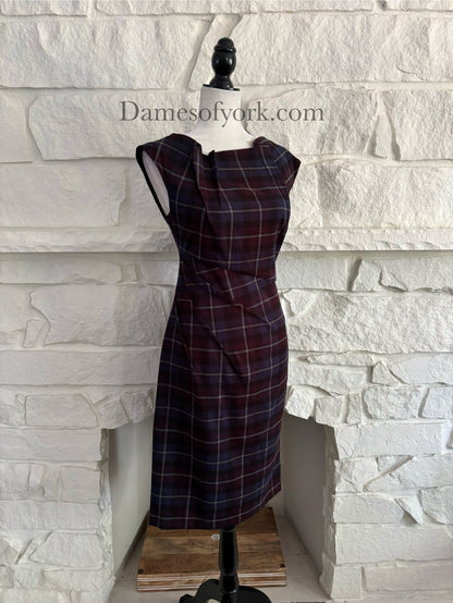 Classy Plaid Dress