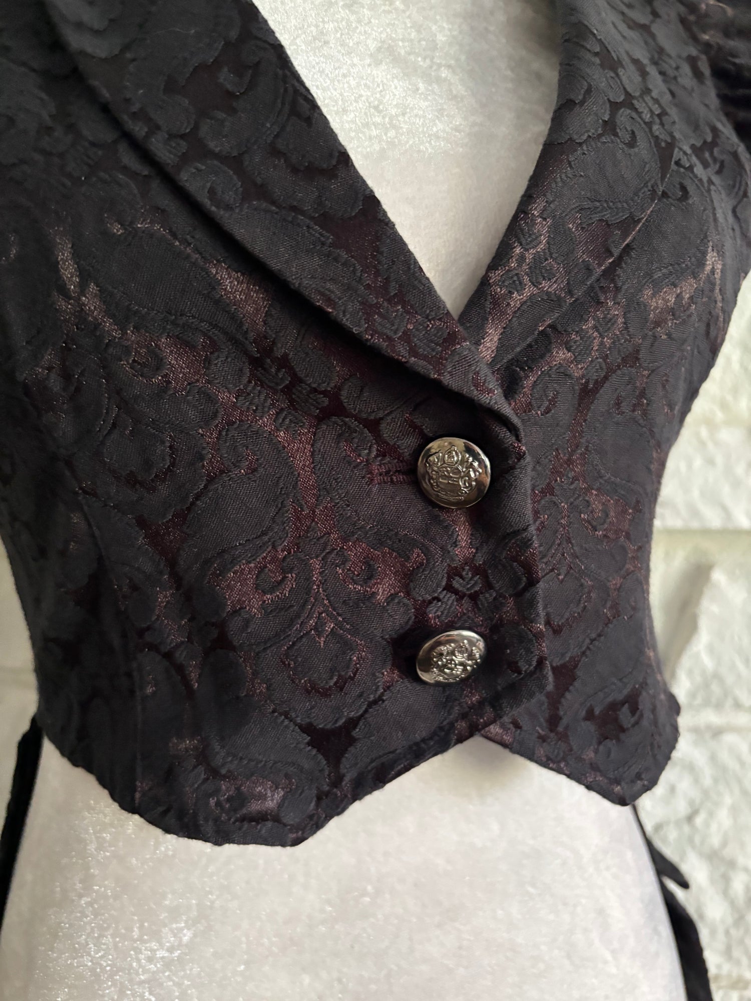 Brocade Tailcoat Vest