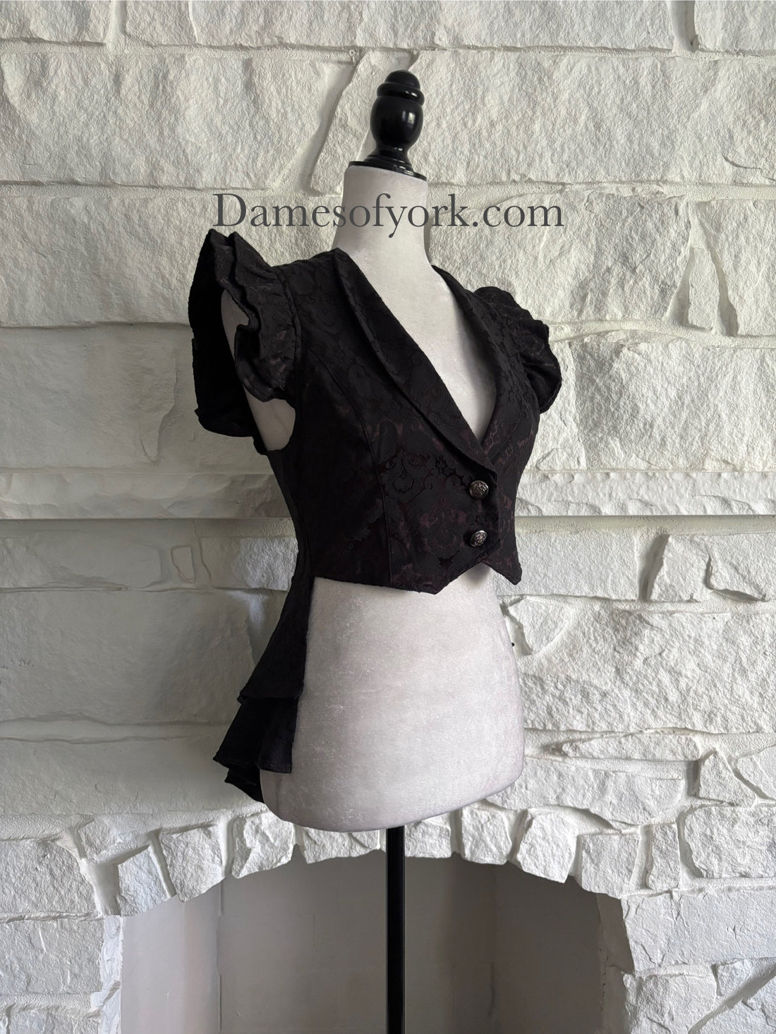 Brocade Tailcoat Vest