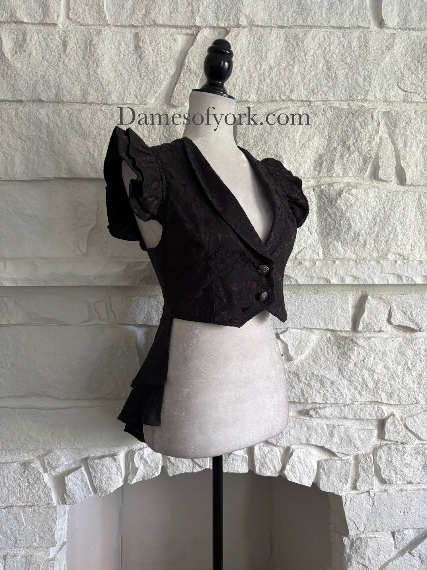 Brocade Tailcoat Vest
