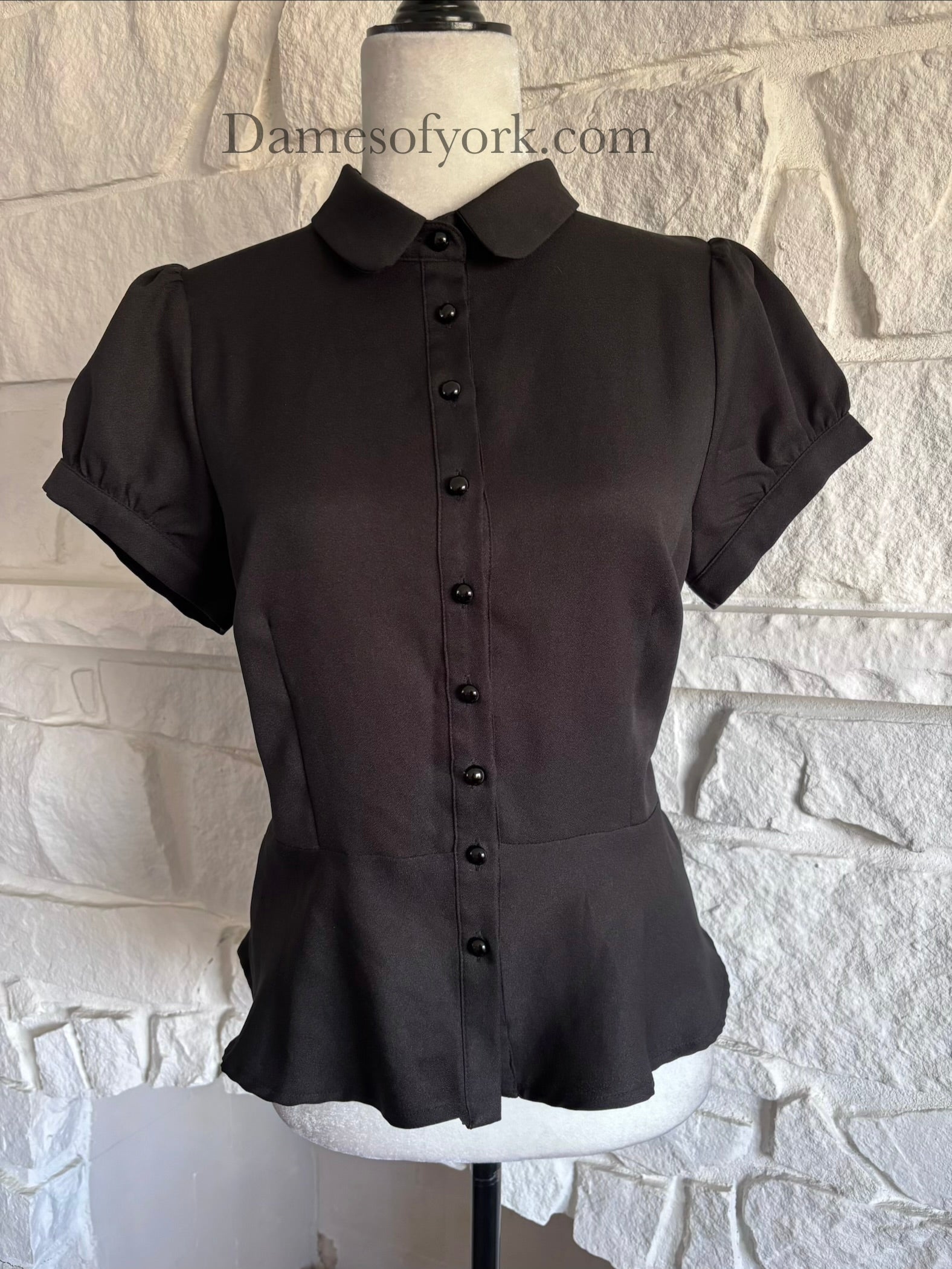 Nocturne Peplum Blouse