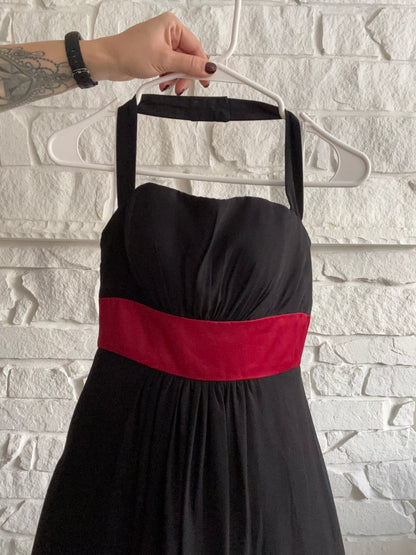 Red Sash Dress