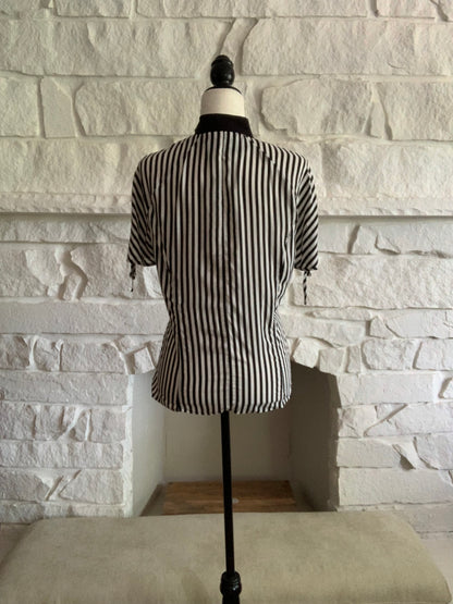 Pinstripe Blouse