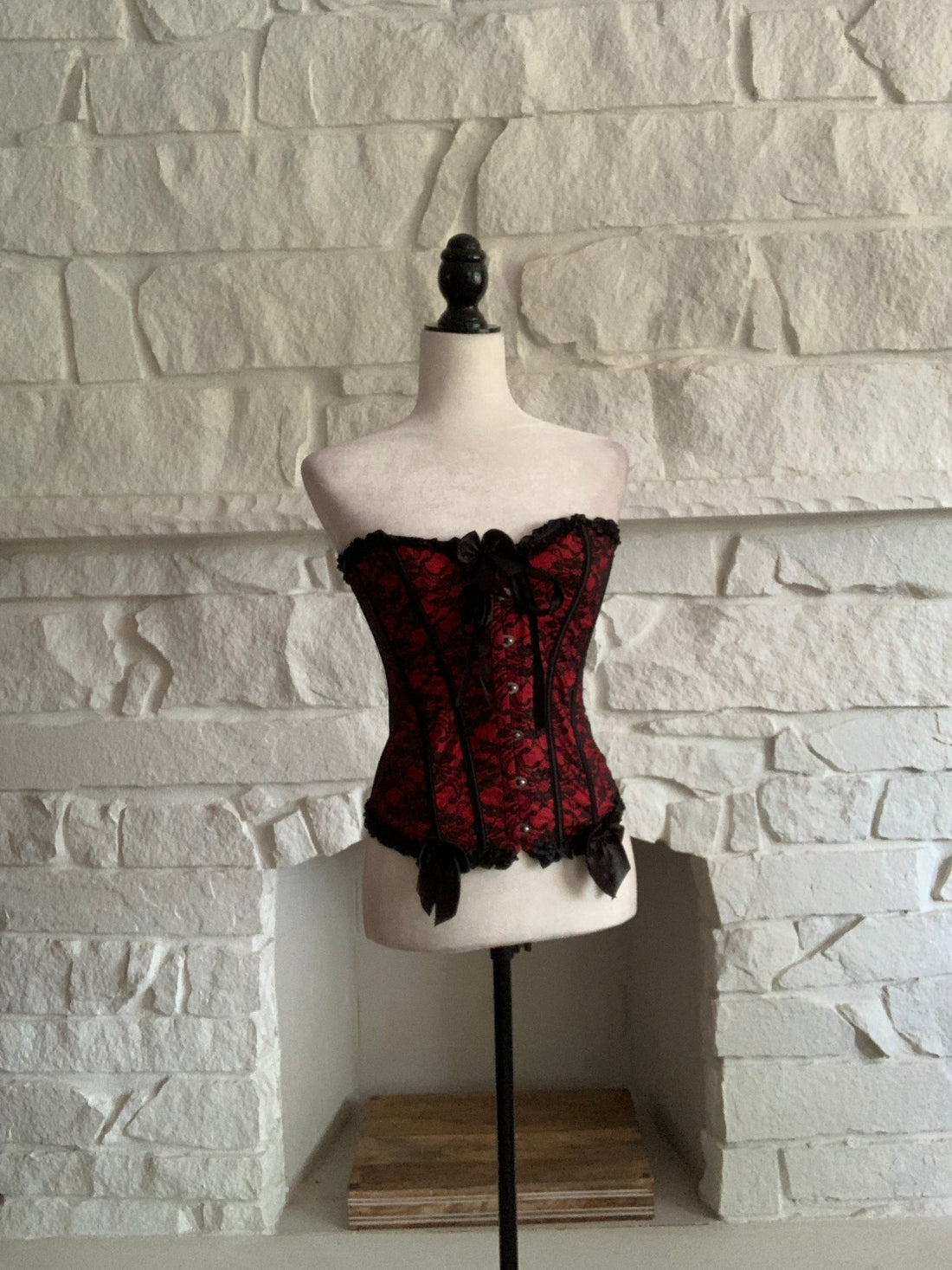 Red Overbust Corset