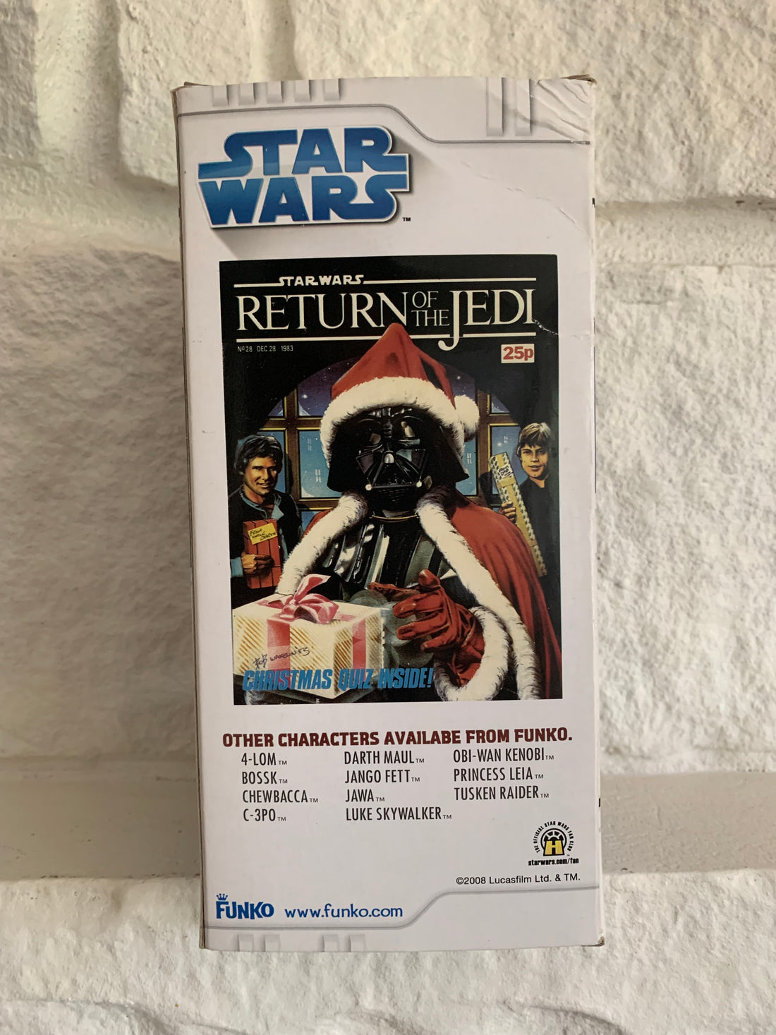 Holiday Vader Bobble Head