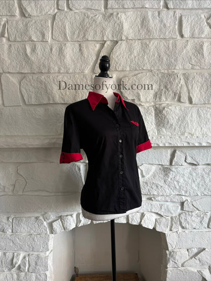 Batwing Button-Up Shirt