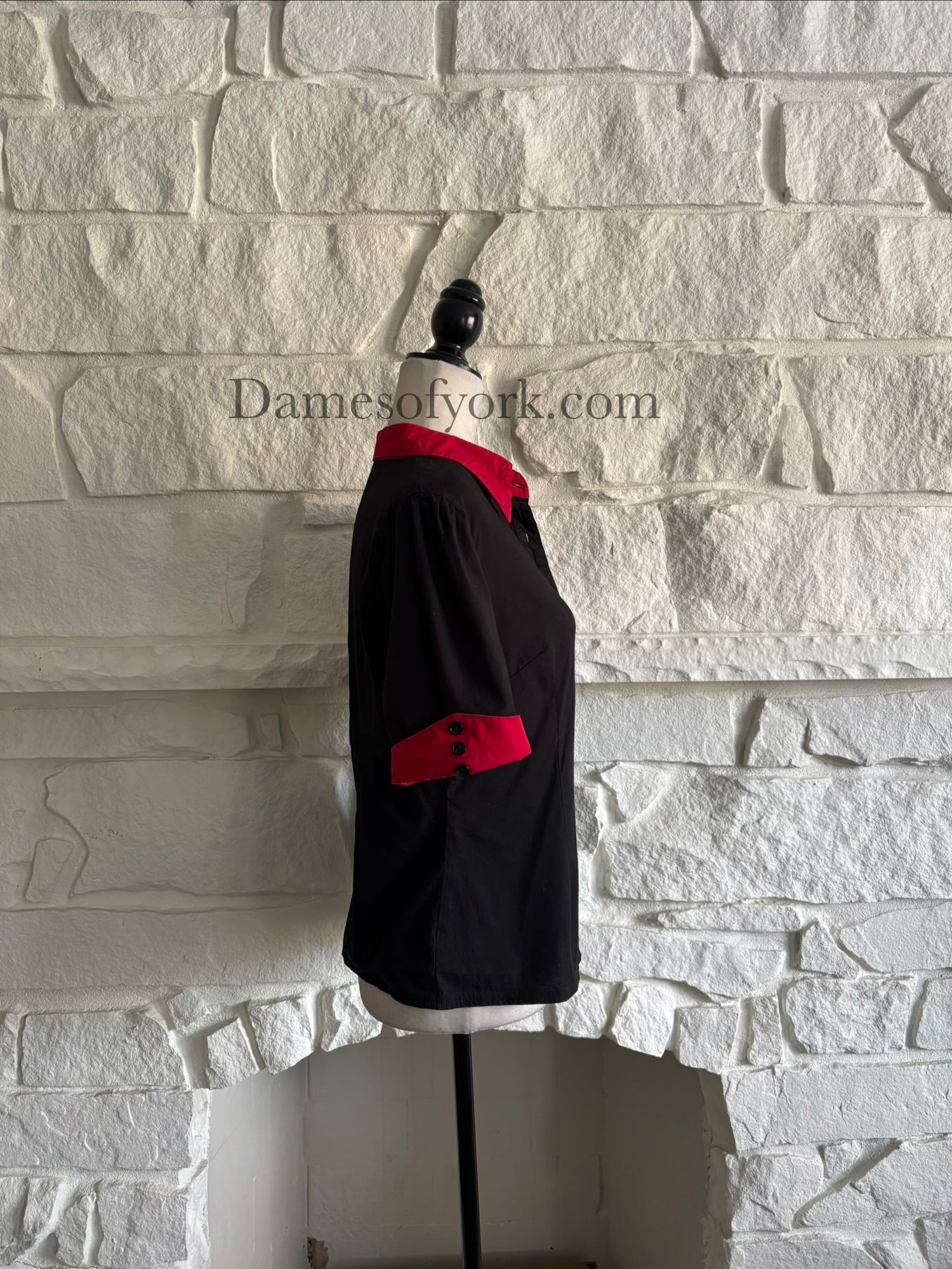 Batwing Button-Up Shirt