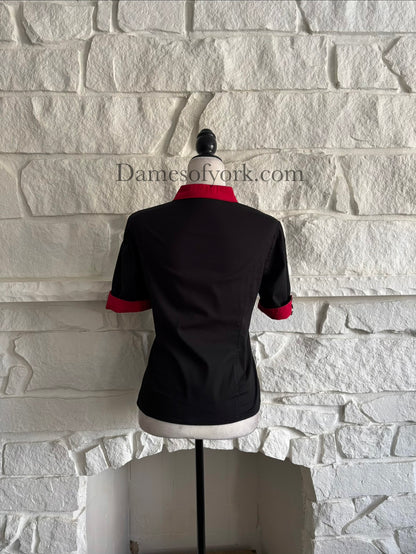 Batwing Button-Up Shirt