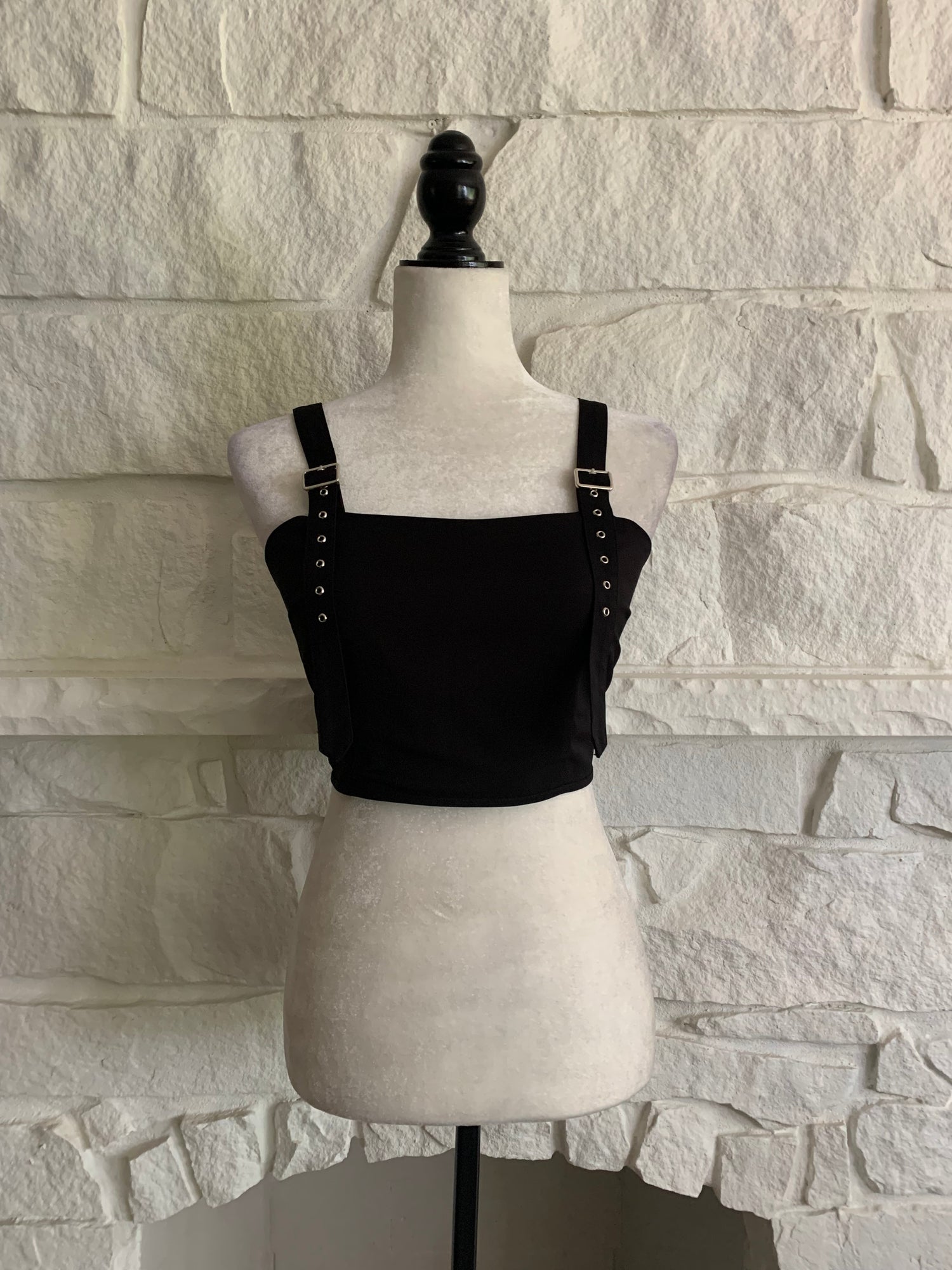 Buckled Crop Top