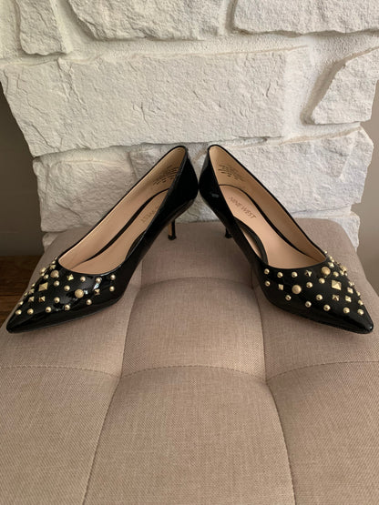 Gold Studded Heels