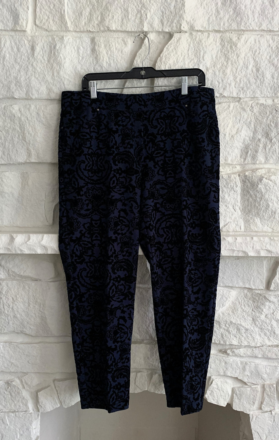 Blue Velvet Pants