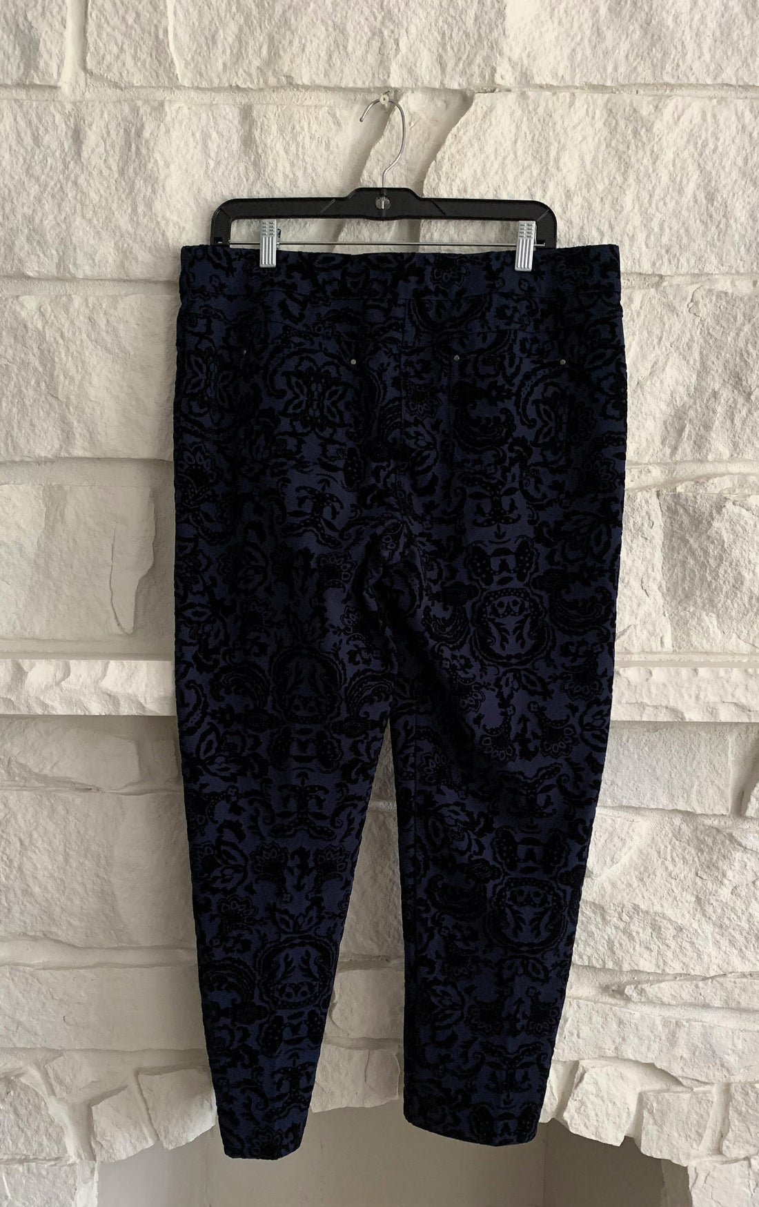 Blue Velvet Pants