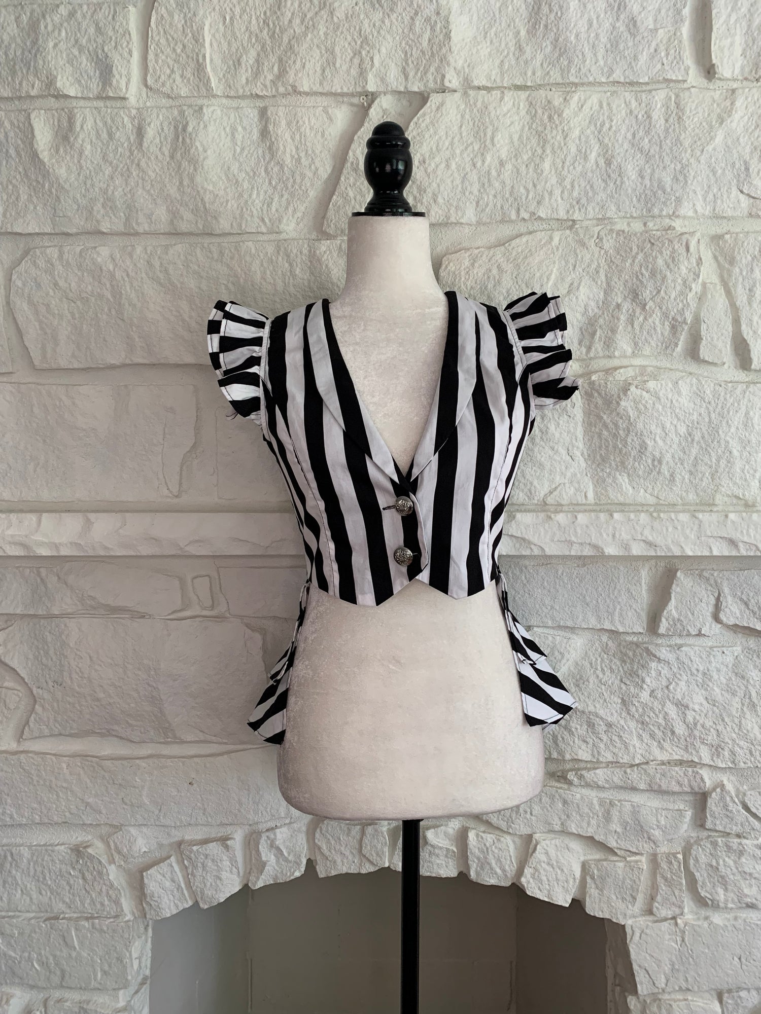 Striped Victorian Vest