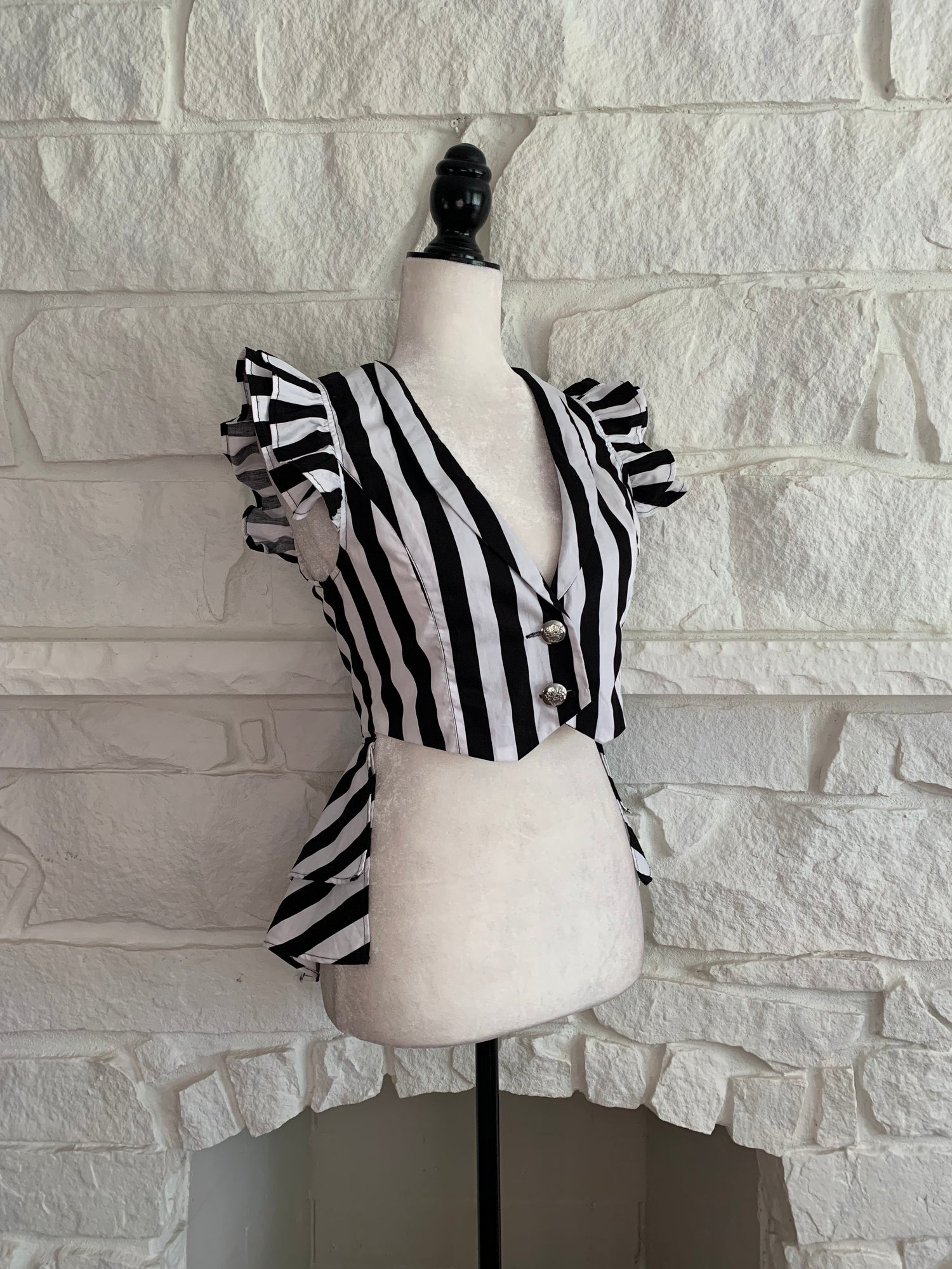 Striped Victorian Vest