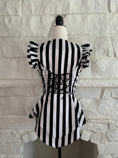 Striped Victorian Vest