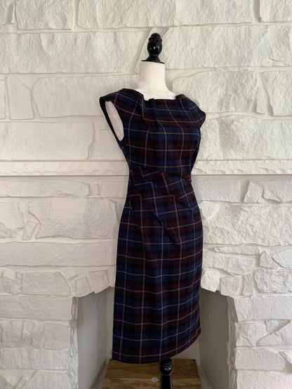 Classy Plaid Dress