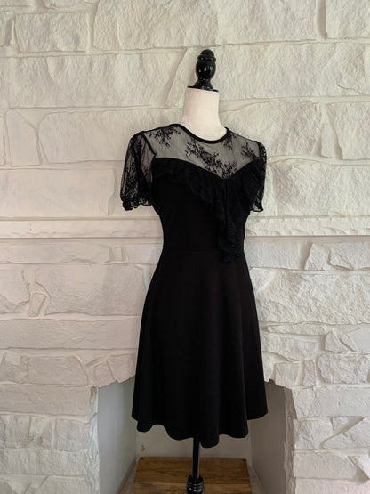 Lace Collar Dress